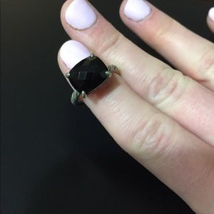 David Yurman Black Onyx Ring size 6